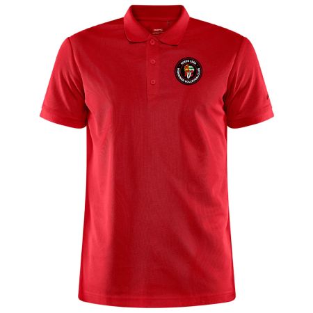 Polo rood Heren - HVC Hemrik