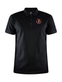 Polo zwart Heren - HVC Hemrik