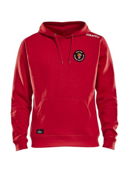 Hoodie rood Dames - HVC Hemrik
