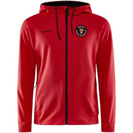 Jacket Zip rood Dames - HVC Hemrik